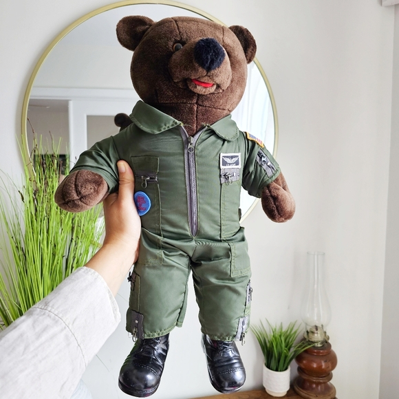 ✨ Vintage 1989 Bear Forces of America Military Teddy Bear – 21” – Ira Green Inc. - Picture 2 of 11